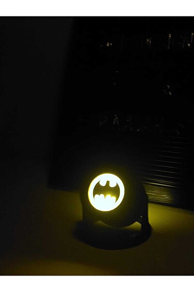 NadarStudio Bat Signal / Batman Sinyal Tealight Küçük Figür Işık
