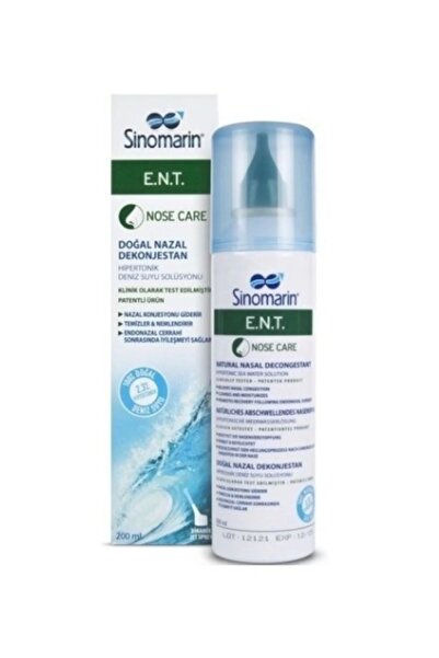 Genel Markalar E.N.T. Deniz Suyu Burun Spreyi 200 ml