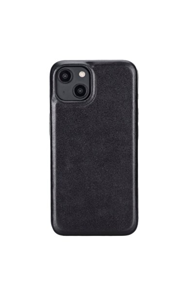 PLM Apple iPhone 14 Uyumlu Deri Arka Kapak ROCK RST1