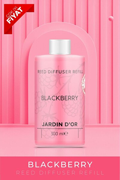 JARDIN D'OR Böğürtlen Oda Kokusu Yedek Şişe - 300 ml