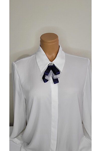 LO ADORO Cravată pentru femei Papion Bee Producție specială Doar pentru tine Broșă pentru guler Accesoriu pentru guler Detaliu cu perle