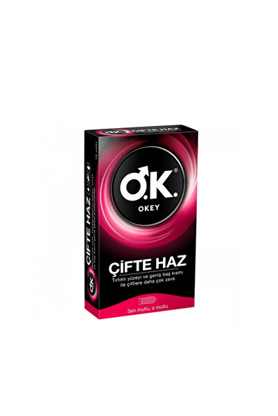 Okey Çifte Haz 10'lu Prezervatif