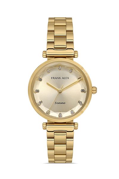 Frank Alex Metal Women's Wristwatch Fx 07303M.01-F532