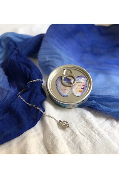 Me-Şe butik Gerçek Inci Kolye – Istiridye Içinde Sürpriz Inci Ve Zincirli Kut...