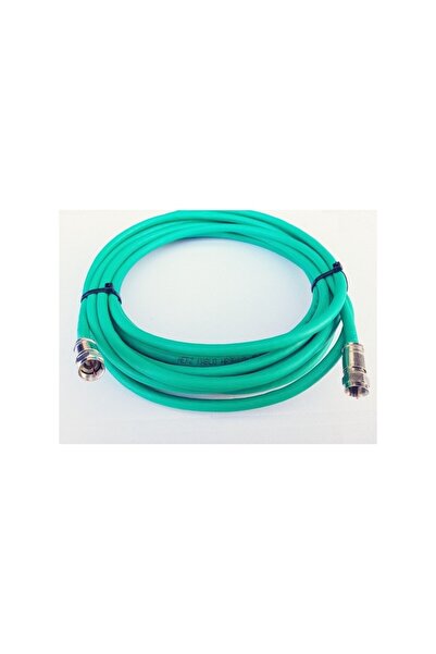 Herz RG6U6 Konnektörlü Uydu Anten Kablosu 1 mt