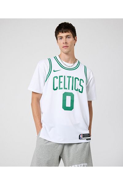 Nike Boston Celtics Nba Men's White Basketball Jersey Dn2070-100