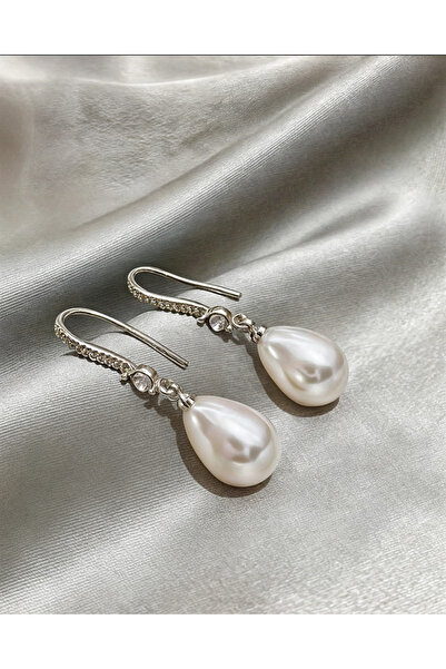 Bluem İnci Sallantılı Küpe