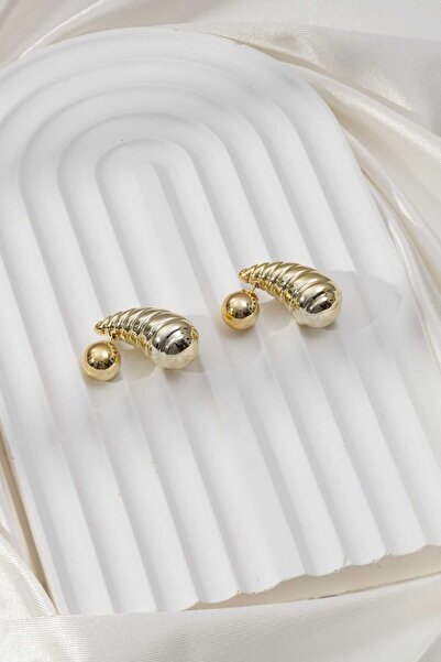 MRK Kadın İthal Burgulu Gözyaşı Damla Küpe