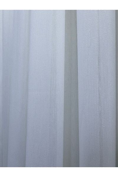 Fon Dünyası Şantuk Luxury Linen Tulle Curtain (1/3 Close Pleat)