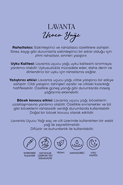 Polente Natural Lavanta Uçucu Yağı (10 Ml)