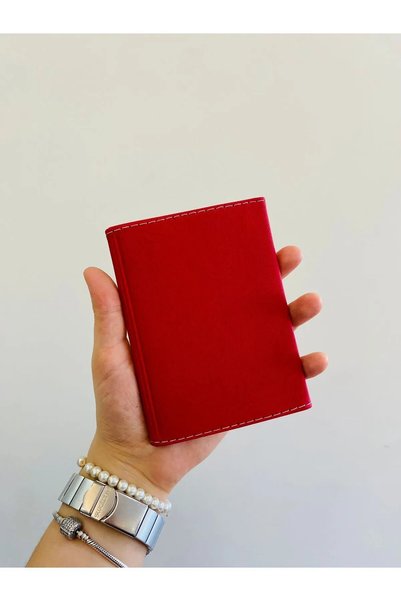 EFE DERİ حافظة ترخيص السيارة مخيطة من الجلد مع غطاء حاوية حامل ترخيص السيارة وواقي ترخيص السيارة