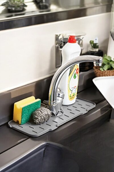 Water Trap Faucet Mat Protective Faucet And Sink Mat For Kitchen And Bathroom.