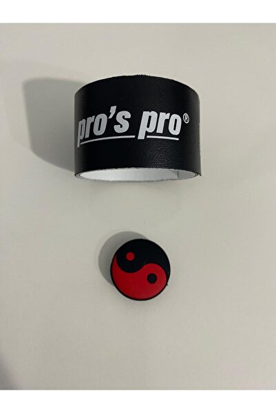Pro's Pro TENİS RAKET KAFA KORUYCU BANT 40 CM 1  ADET / TaiChi Figürlü Titreş...