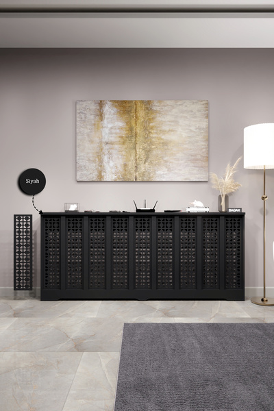 BAGAX Truva Model, Siyah Renk,iç Ölçü 176 Cm Dış Ölçü 180 Cm Petek Kaplama, D...