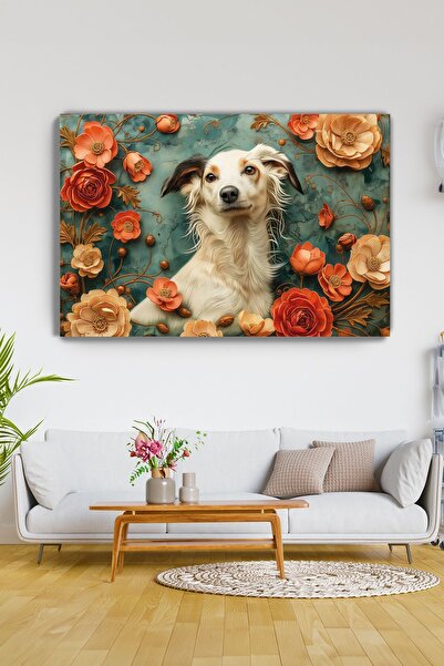 KanvasSepeti Pictură de perete din pânză Cute Friend - Home Salon Bucătărie B...