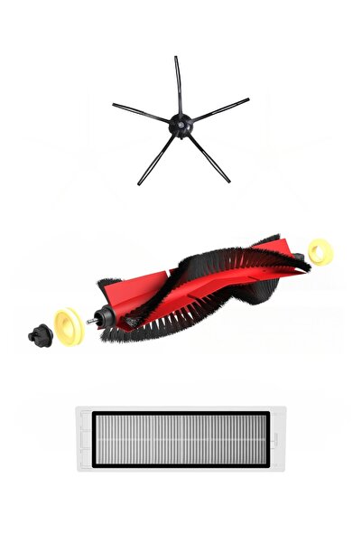 ROPALDE Set de 3 piese de schimb compatibile cu aspiratorul robot alb S5 Max, S6, S6 Pure, S6 Max V