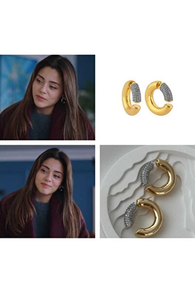 Bubbleatelier Mix Ruby küpe