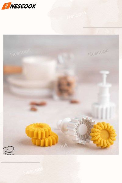 nescook Press-On Cutter / Cookie Mold / Halva Mold / Cookie Cutter