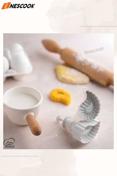nescook Press-On Cutter / Cookie Mold / Halva Mold / Cookie Cutter