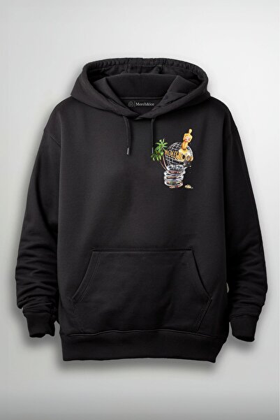 Merch&ice Hollywood Film Roll Štampano Unisex Hoodie