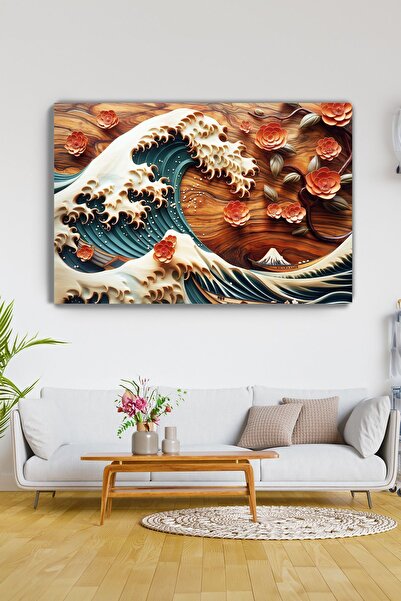 KanvasSepeti Bohemian Painting - Παραθαλάσσιο Τραγούδι - Μποέμικη Διακόσμηση ...