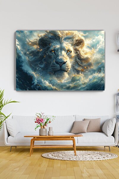 KanvasSepeti Lord of the Clouds Canvas Wall Art - Home Living Room - Bedroom ...