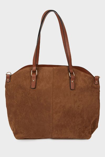 DeFacto Women's Suede Shoulder Bag E6915Axns