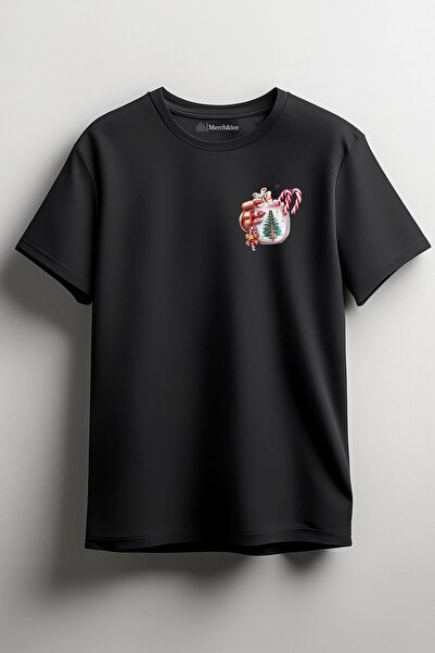 Merch&ice Božićna jelka i šolja u obliku crvene štapićaste slatkiše Štampano ...