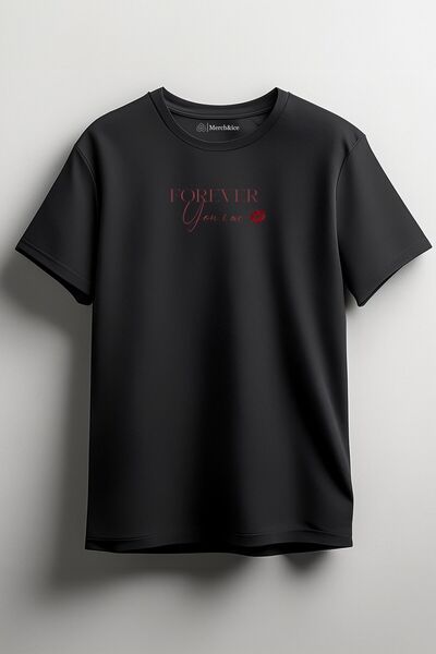 Merch&ice Zauvek ti i ja Štampano Unisex za Dan zaljubljenih T-shirt