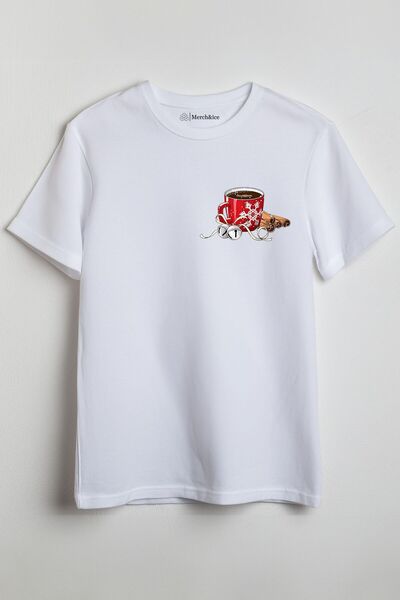 Merch&ice Čaj od pahuljica i cimeta za zimu Štampano Unisex T-shirt