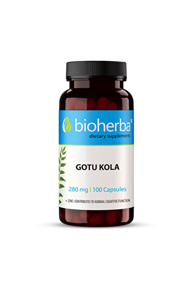 bioherba BİOHERBA GOTU KOLA 280 mg 100 capsules