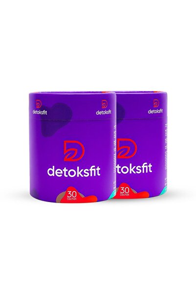 DETOKSFİT استهلاك عملي للوذمة والتخلص من السموم - عبوة من قطعتين