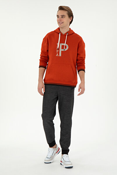 U.S. Polo Assn. Erkek Antrasit Melanj Triko Pantolon 50277419-VR081
