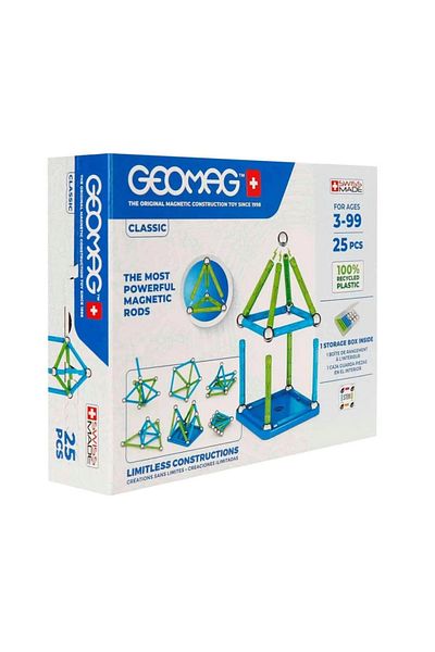 Mulvix Nessiworld 0275 Magnetic Intelligence Game 25 Pieces -Sunman