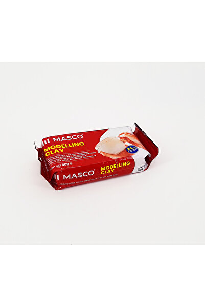 MASCO Air Dry Hardening White Modelling Clay, 500g
