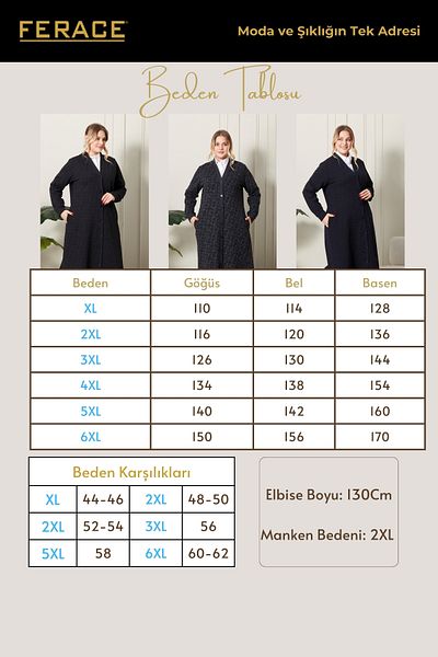 Ferace Women's Plus Size Seasonal High Quality Steel Long Cardigan