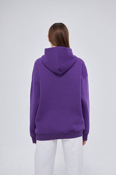 Moda Işık Унисекс суитшърт с качулка - с щампа на камъни, 100% памук