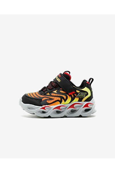 SKECHERS Thermo-flash Küçük Erkek Çocuk Siyah Işıklı Spor Ayakkabı 400106n Bkrd