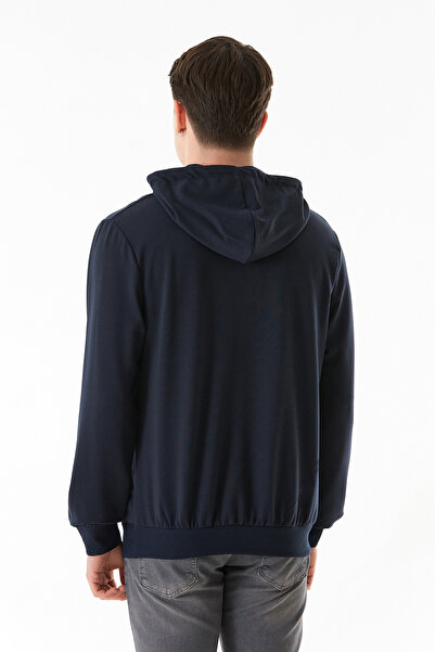 Fulla Moda 7 Світшот з капюшоном з кишенями кенгуру з принтом