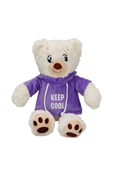 NW NessiWorld نيسي وورلد دب قطيفة بغطاء للرأس 30 سم.