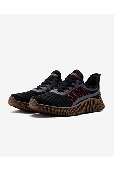 SKECHERS BOBS GEO Erkek Siyah Spor Ayakkabı 118171 BKMT