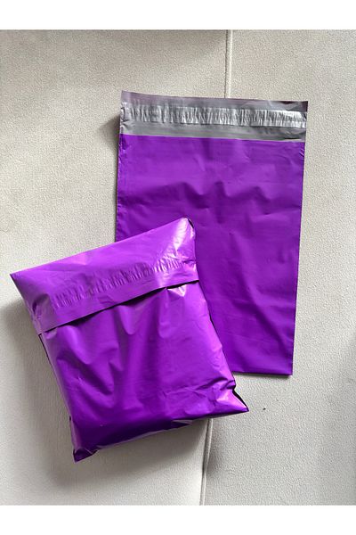 Hayal.kirtasiyesi Purple Cargo Bag 24X30 cm 5 Pieces Colorful Cargo Bag Without Pockets Medium Size/ Gift Package