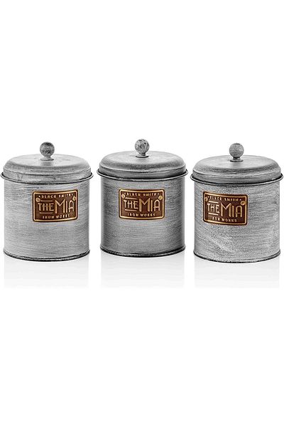STOREMAX Mrttnca Mia Tea Sugar Coffee Jar 17 cm - Stone Trndymrt 1087243