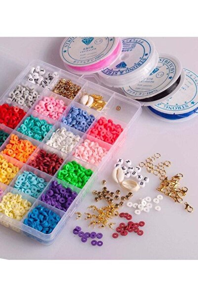 COOYA مجموعة أساور من الخرز DIY، ألوان وأشكال متعددة، تركيبة مجانية، مناسبة للعديد من المناسبات