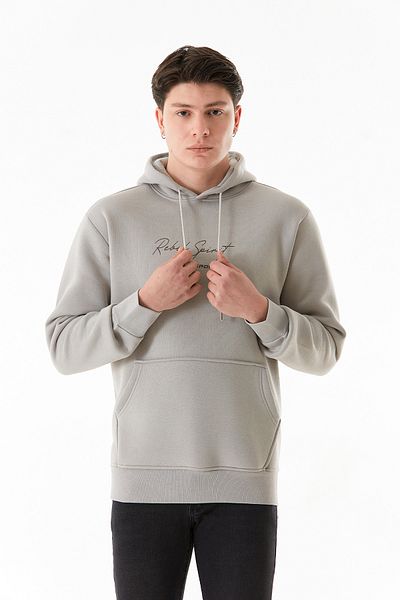Fulla Moda Φούτερ με κουκούλα με 3 κλωστές