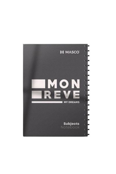 MASCO B5 Size 200 Page Spiral Single line Notebook Suitable for 5 Subjects, Assorted