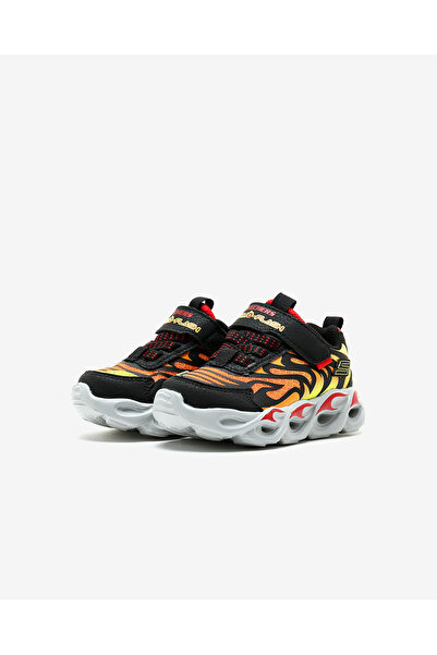 SKECHERS Thermo-flash Küçük Erkek Çocuk Siyah Işıklı Spor Ayakkabı 400106n Bkrd