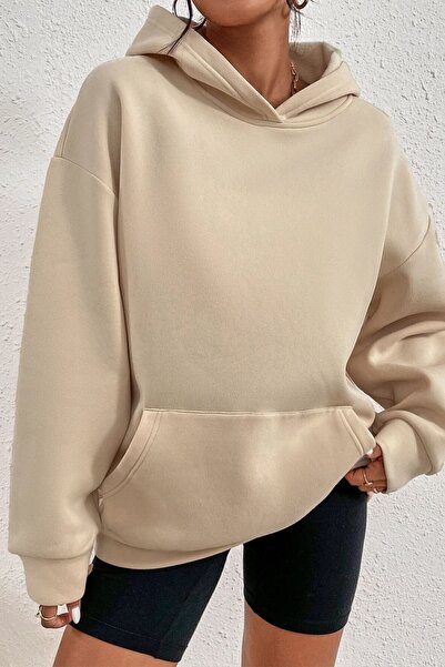 uyguntarz Unisex mikina s potiskem motýlků na zádech