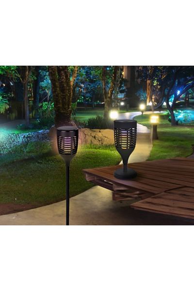 Dynatrap Weather Resistant Solar Powered Bug Zapper 15.4x15.2x35cm