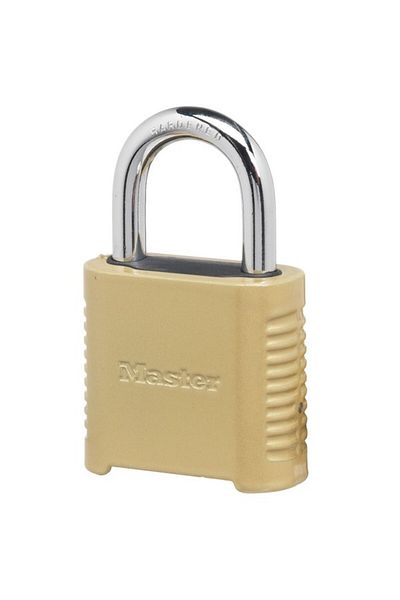 Master Lock Roller Pin Locking Mechanism Combination Pad Lock 51 x 25mm